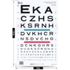 KASHSURG Snellen Visual Acuity Eye Chart for 10 Feet Chart
