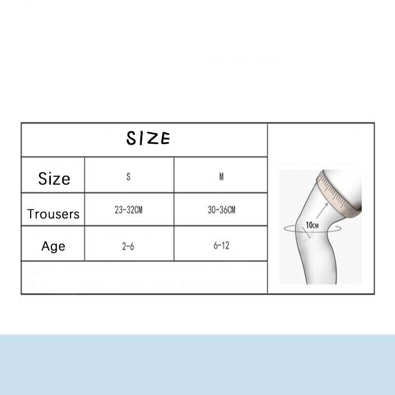 Kid Knee Pad Crash Proof Antislip Basketball Skating Protector -
