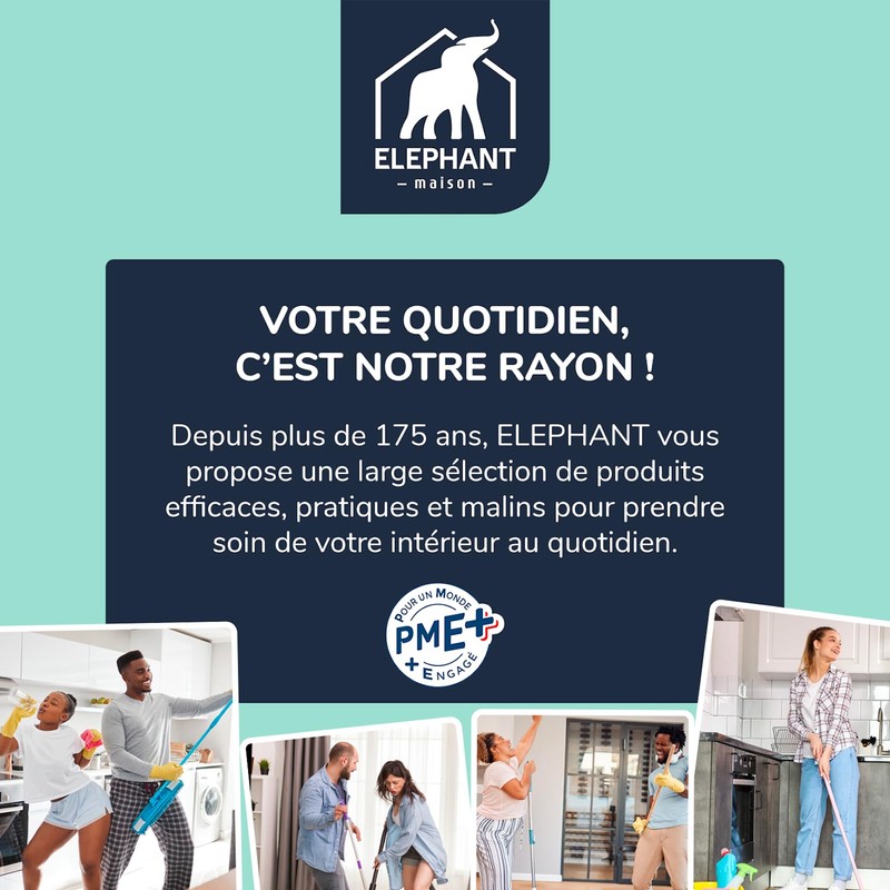 Elephant Shower Squeegee with Brush Squeegy