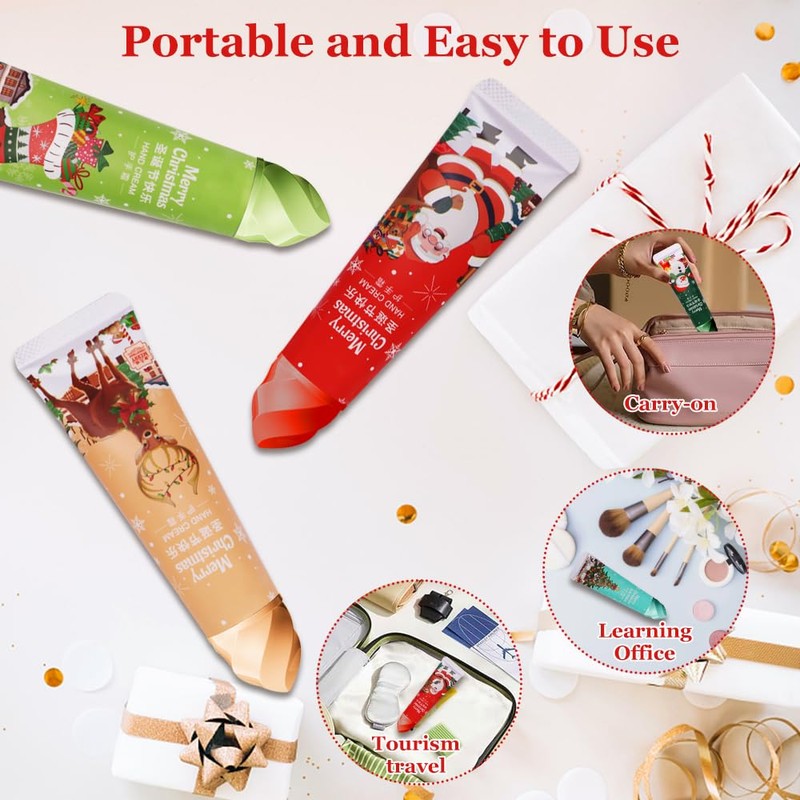 Hand Cream Christmas Set, Hand Cream Gift Set, Mini Hand
