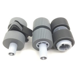 OKLILI PA03338-K011 PA03576-K010 PA03338-K010 Pick Pickup Roller Brake Roller Compatible with fi-6770 fi-6670 fi-6670A fi-6770A fi-5750C fi-5650C fi-5750 fi-5650 fi-6750S