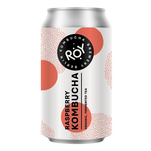Roy Organic Raspberry Kombucha (Disposable) (0.33 L)