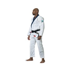 Ronin Shinsei Yugure BJJ Gi – White Jiu Jitsu Gi for Men – Complete BJJ Gi Men Uniform with Gi Bag – Comfortable Jiu Jitsu Gi Men Kimono – Karate Gi for Judo, Martial Arts, Training - (A2, White)