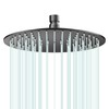 AULEEND All Metal Rain Shower Head - Heavy Duty Stainless
