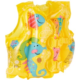 INTEX 59661 Swim Ring, Tropical Buddies Swim Vest, 16.1 x 11.8 inches (41 x 30 cm), Genuine Japanese Product