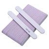 50Pcs Nail Files Double Sided Emery Board 100/180 Grit Washable