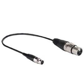 ASHATA 3 Pin XLR Female to Female Microphone Cable, XLR 3-Pin Female to XLR 3-Pin Female Audio Cable for Cameras / for SLRs Standard Microphone Connection