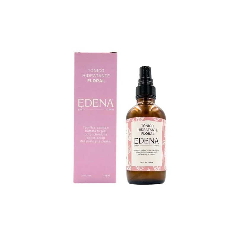 EDENA | Tónico Facial Refrescante Natural | Tonifica, Equilibra e