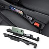 ZOCARTO Car Seat Gap Filler 2-Piece Multi-Functional Storage Belt with