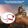 Kill Switch, Universal Outboard Emergency Stop Switch, Lawn Mower Holding