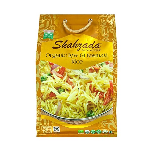 Shahzada Diabetic Friendly, Specially Processed Basmati Rice 10 lbs |