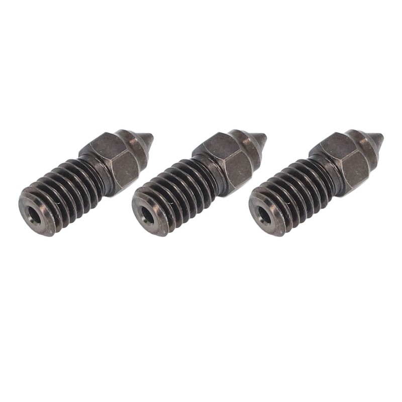 3Pcs Hardened Steel Nozzle High Speed 1.75MM 0.4mm for ENDER