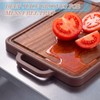 1 Pcs Titanium Cutting Board, 16'' X 10.6'' X 0.8''