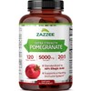 Zazzee Extra Strength Pomegranate 20:1 Extract, 5000 mg Strength, 40%