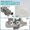 Brake Master Cylinder with Reservoir and Cap Compatible with Chrysler