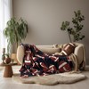 Mindsoft Football Throw Blanket Gift for Boys Men with Plush