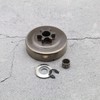 eMagTech 3/8 6T Clutch Drum Sprocket Washer E-Clip Kit Compatible