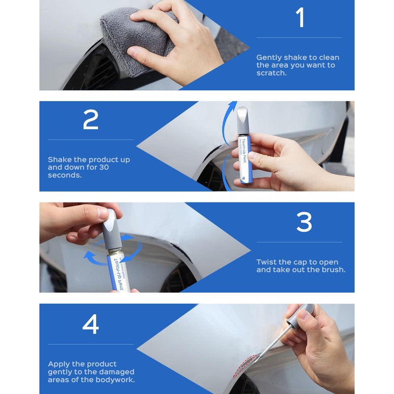 PARTS4EV A20 Red Alert/Scarlet Red Touch Up Paint Compatible with