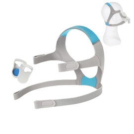 AirFit F20 Headgear, Replacement Mask Headgear Strap with Magnetic Clips, Compatible with F20 Full-face Mask, CPAP Accessories Supplies