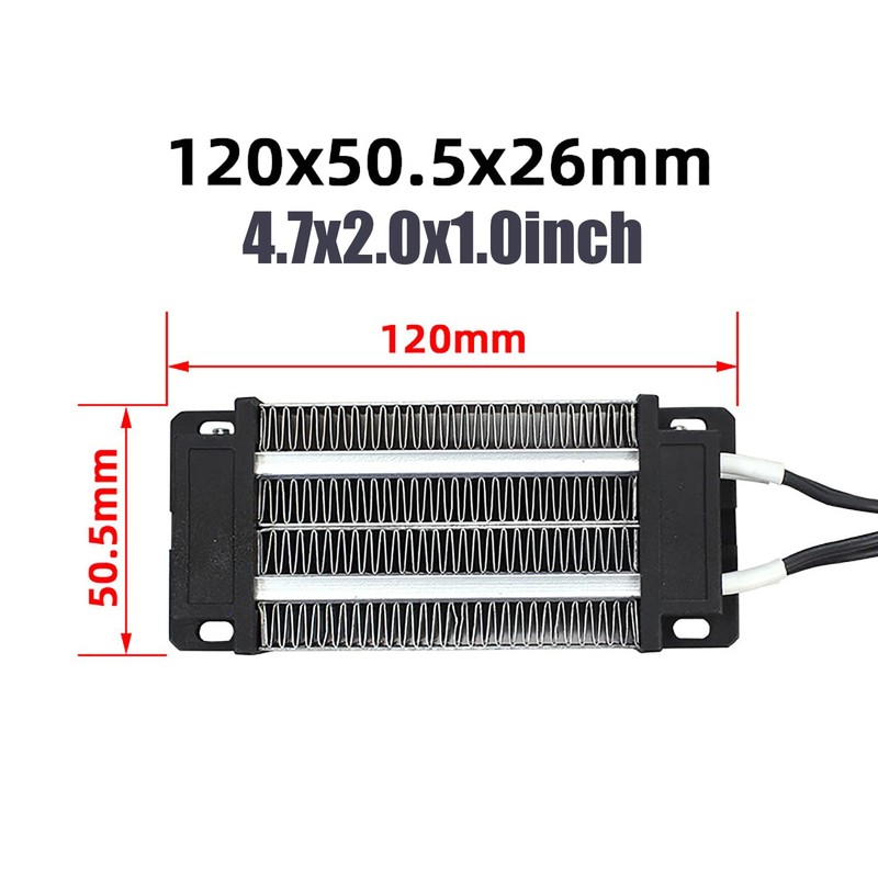 PTC Heating Elements, 110V 100W, 250W, 200W, 300W, Insulated Ceramic