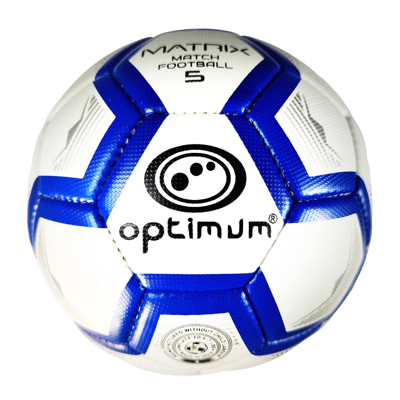 Optimum Classico All-Weather Football Ball - Stylish, Soft-Touch PVC, Even