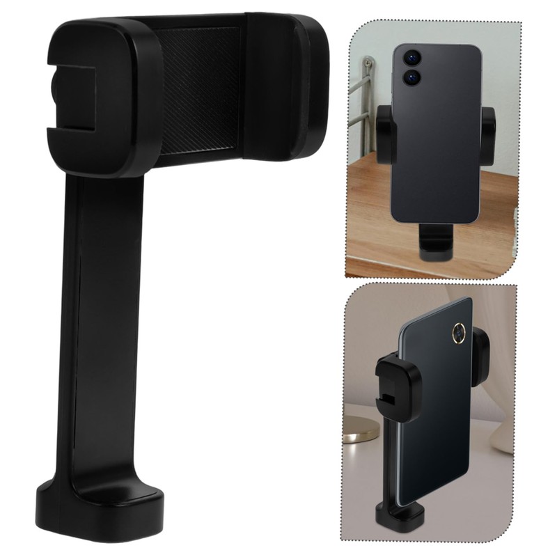 KICHOUSE Smartphone Tripod Mount Adapter Rotating Phone Holder for Vertical