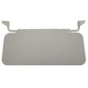 Engineering Vehicle Sun Visor Gray ABS Plastic Interior Sunproof for
