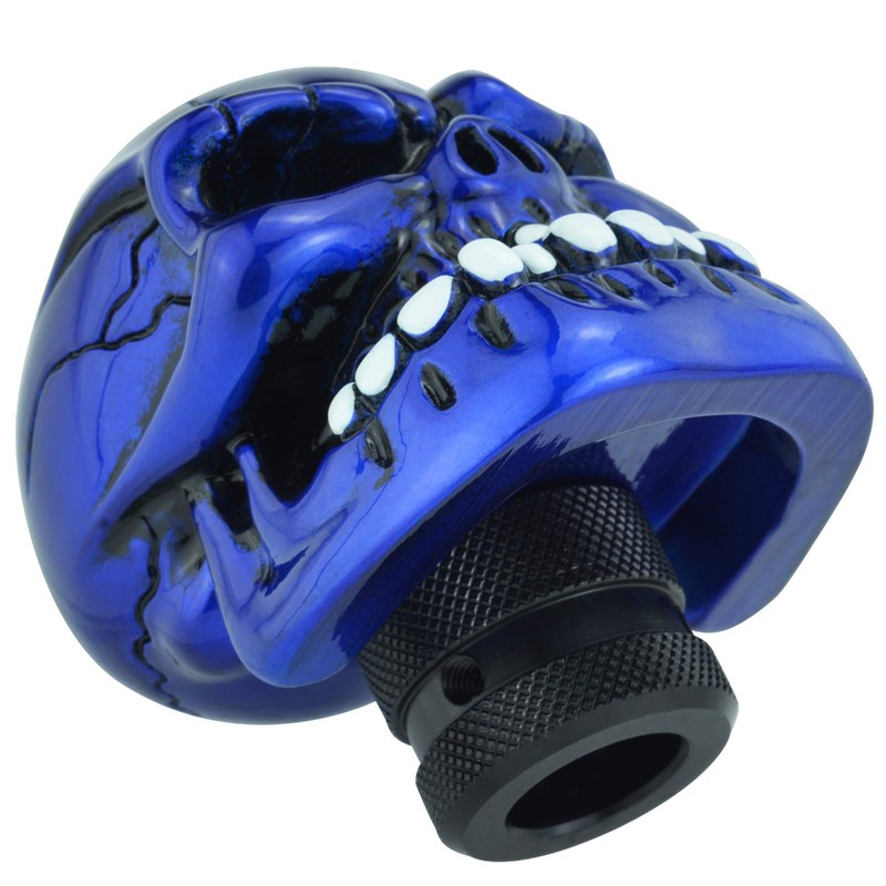 Lunsom Skull Shifter Knobs Resin Shift Head Most Car Transmission