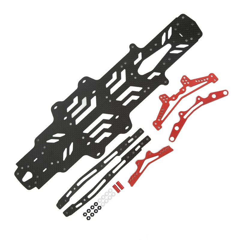 RC Drift Racing Chassis Carbon Fiber Aluminum Alloy RC Car