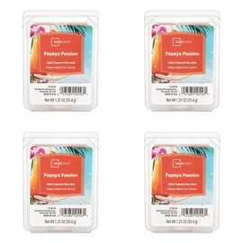 Mainstays Scented Wax Cube Melts, 4 Pack, 5 oz Total - Papaya Passion