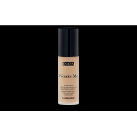 PUPA WONDER ME FLUID FOUNDATION, TOTAL LIGHTNESS AND WATERPROOF 035- MEDIUM SAND WARM 30ML