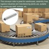 YOKIVE Conveyor Roller, Stainless Steel Roller Replacement | Smooth Movement,