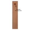 HOKCO Analog Wall Thermometer Beech Wood 7.8 inch (Natural Finish)