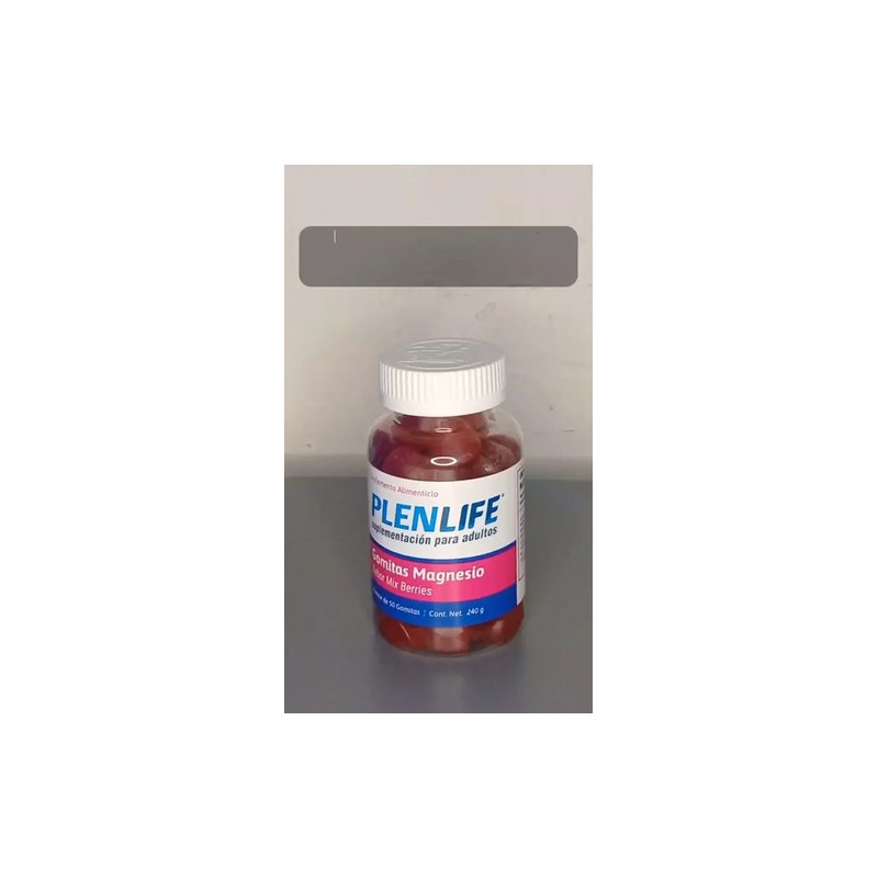 Plenlife Gomitas Magnesio Pzs Sabor Mix Berries