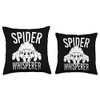 Arachnid Spider Whisperer Pet Animal Tarantula Spider Throw Pillow