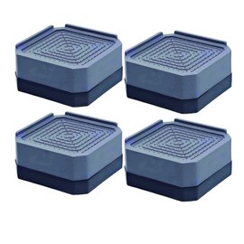 ZERONOWA Washing Machine, Raised Bottom, Anti-Vibration, Anti-Slip, Height Adjustment, Easy Installation, Refrigerator Furniture (1.6 inches (4 cm)