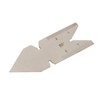 Center Fishtail Gauge Stainless Steel Thread Pitch Gauge Thread Pitch