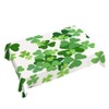 Walmsco Tablecloth Green Clover Luck Decor For Dining Room Kitchen