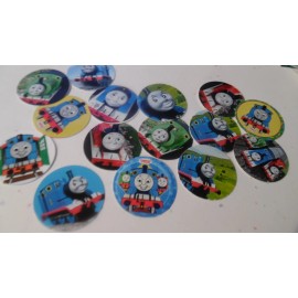 Unbranded Pre Cut One Inch Bottle Cap Images  THOMAS THE TANK TRAIN Free Shipping - photo, 75 images