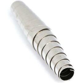 6Pcs Silver Replacement Volute Spring Stainless Steel Pruner Replacement Spring, Universal Type Manual Replacement Spring, Replacement Volute Spring Lawn Mower Parts for Garden Secateurs Hand Tools