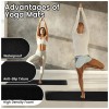 Fitvids 1/2" Thick High Density Exercise Yoga Mat, Carrying Strap,