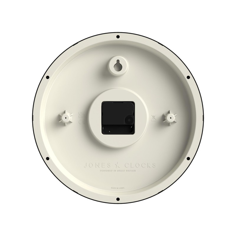 JONES CLOCKS® 'Hackney' Wall Clock – Classic Round Clock in