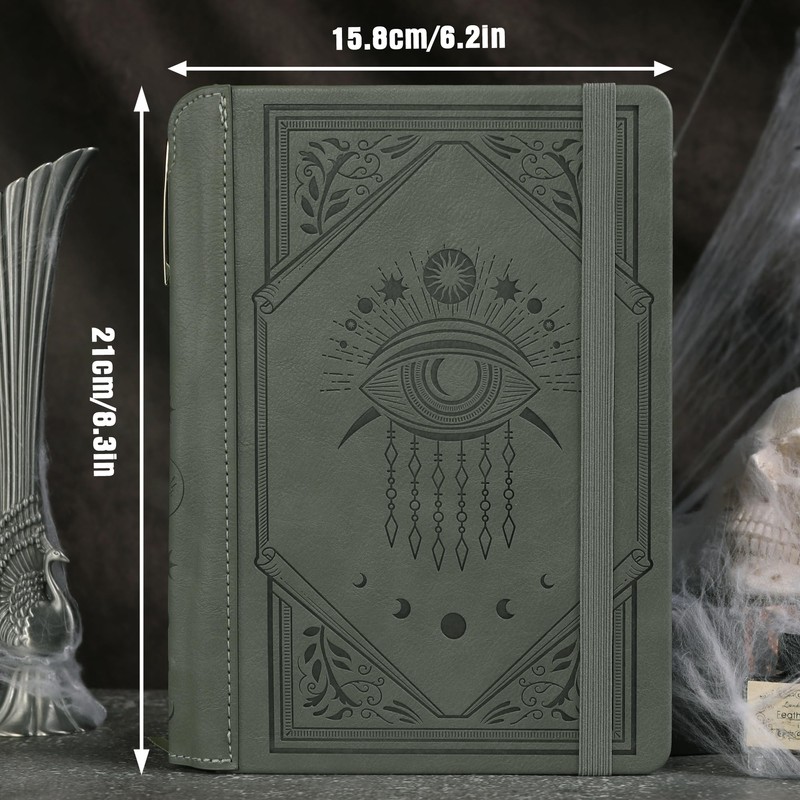 TIEFOSSI Lined Journal Notebook for Women Men, Leather Diary with