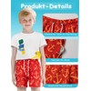 NATUST Boys' Printed Swimming Shorts with Mesh Lining Beach Shorts,