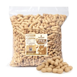 Trailmark Naturals - 8 LB - Raw Peanuts For Squirrels, Raw In Shell Peanuts For Birds and Wildlife- Squirrel Food, Wild Bird Seed - Grown in The USA