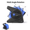 shinic 15" pivoting blower fan,portable pivoting blower fan with Reset