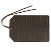 TOURBON Leather Roll Tool Pouch 10 Pockets Woodworking Carving DIY