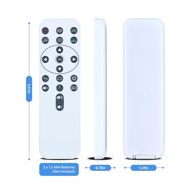 PZL RCI068 Replacement Remote Control Without Voice Function for BenQ
