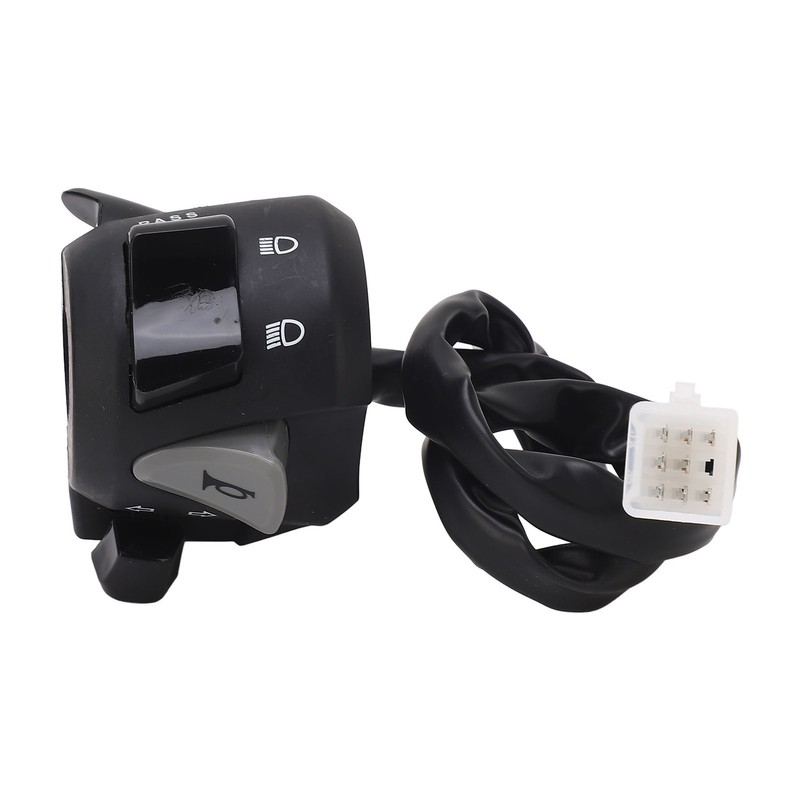 Motorcycle Handlebar Switch 7/8in Turn Signal Horn High Low Beam