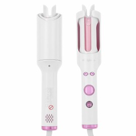 AraSyleon Arricciacapelli Automatico con Aria Fredda e Ioni, 30 mm Ceramica Auto Curler, 5 Temperature 160-200°C, Antiscottatura, Doppia Tensione 110-240V per Casa e Viaggi